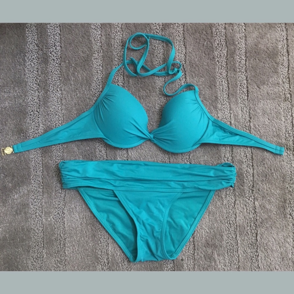 Victoria’s Secret Push-Up Bikini - Teal